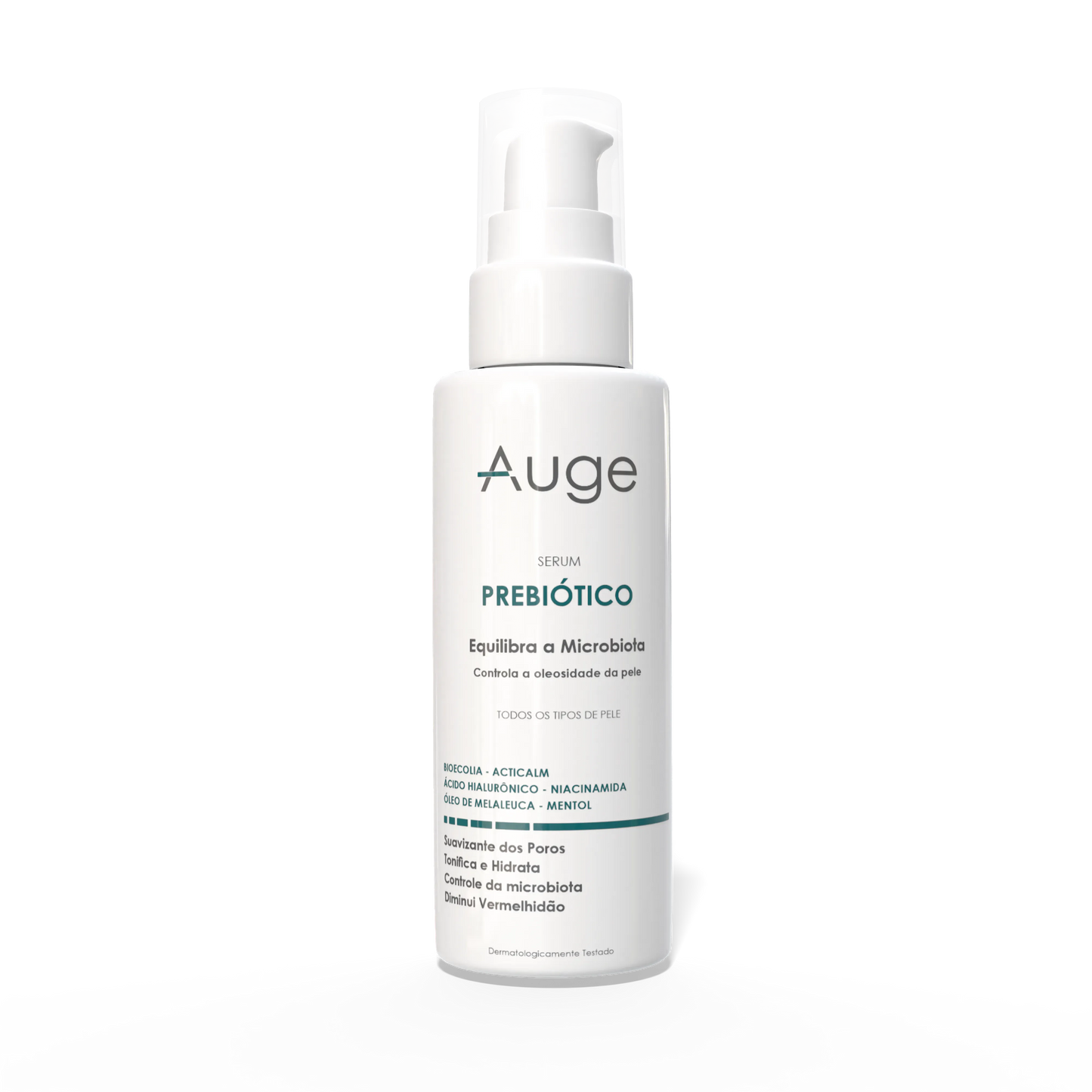  SÉRUM PREBIÓTICO CONTROLE OLEOSIDADE Auge Beauty  auge-serum-prebiotico-controle-oleosidade  Cuidado Facial, prebiotico   