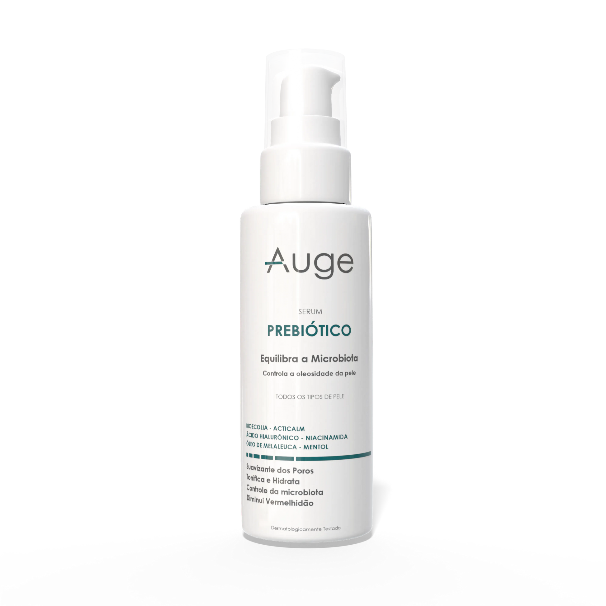  SÉRUM PREBIÓTICO CONTROLE OLEOSIDADE Auge Beauty  auge-serum-prebiotico-controle-oleosidade  Cuidado Facial, prebiotico   