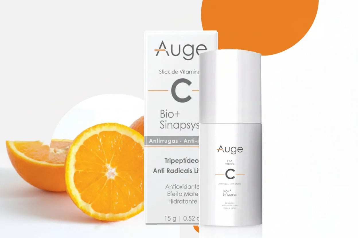 Auge Vitamina C Bio Synapsis_Auge_Beauty STICK VITAMINA C BIOSYNAPSES ANTI RUGAS EFEITO GLOW Auge Beauty homecare auge-stick-vitamina-c-biosynapses3-17g  antioxidante, antirugas, clareador, Cuidado Facial, hidratante, vitaminaC