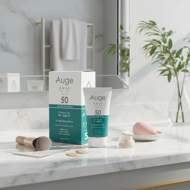 Bb Cream Auge Collor Fps 50 Natural - Base 50 G