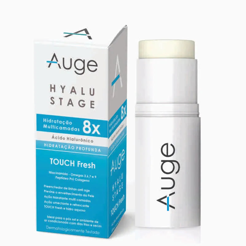 HYALU STAGE HIDRATANTE ÁCIDO HIALURÔNICO STICK BASTÃO Auge product_type hyalu-stage-acido-hialuronico-stick-15g-1  Cuidado Facial