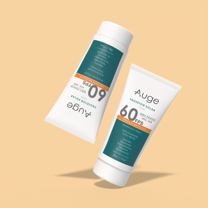 Auge Protetor Solar Facial FPS 60 Oil Free 50g – Com Ácido Hialurônico e Niacinamida