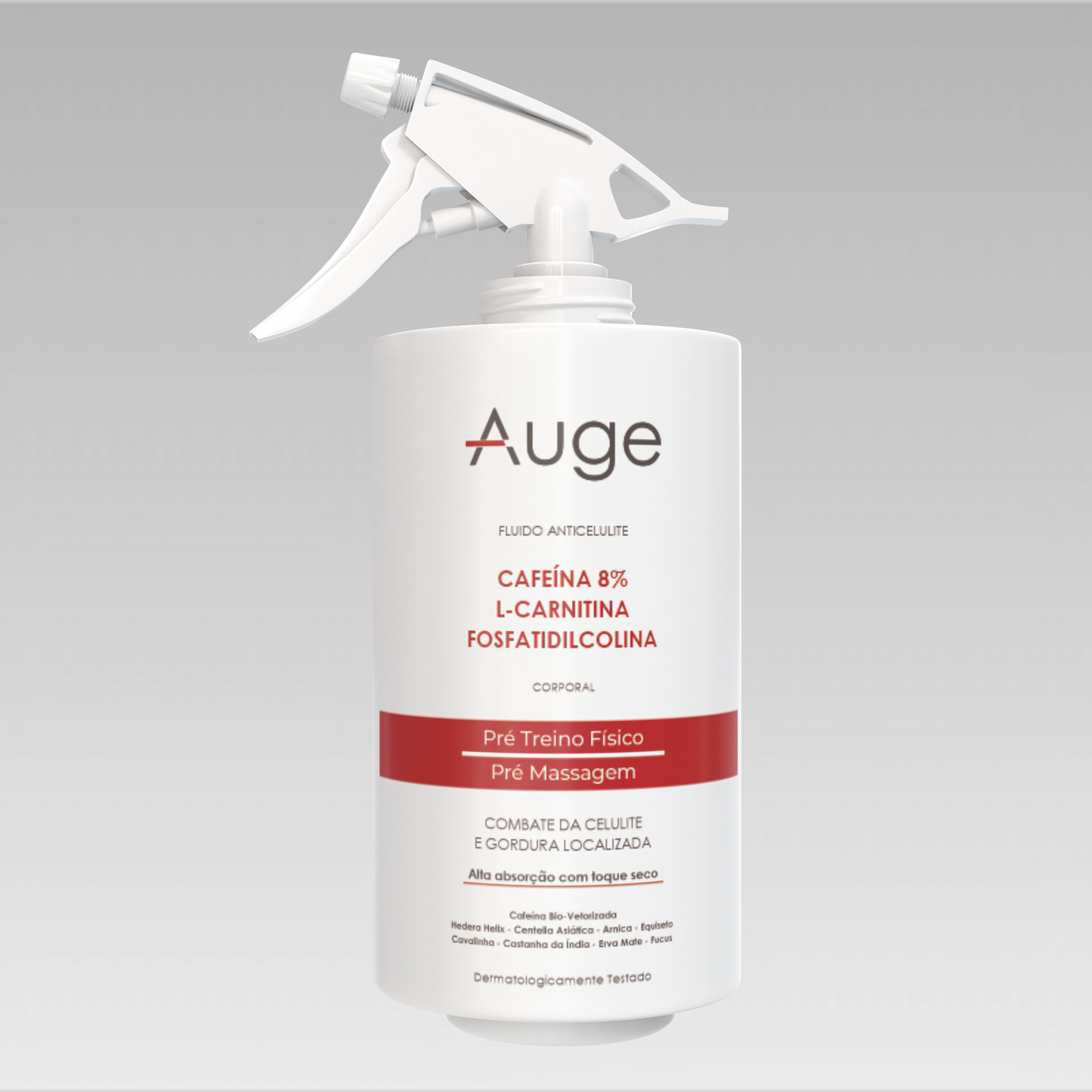 Auge Fluido Anti Celulite Cafeína 8% + L-Carnitina 500 ml