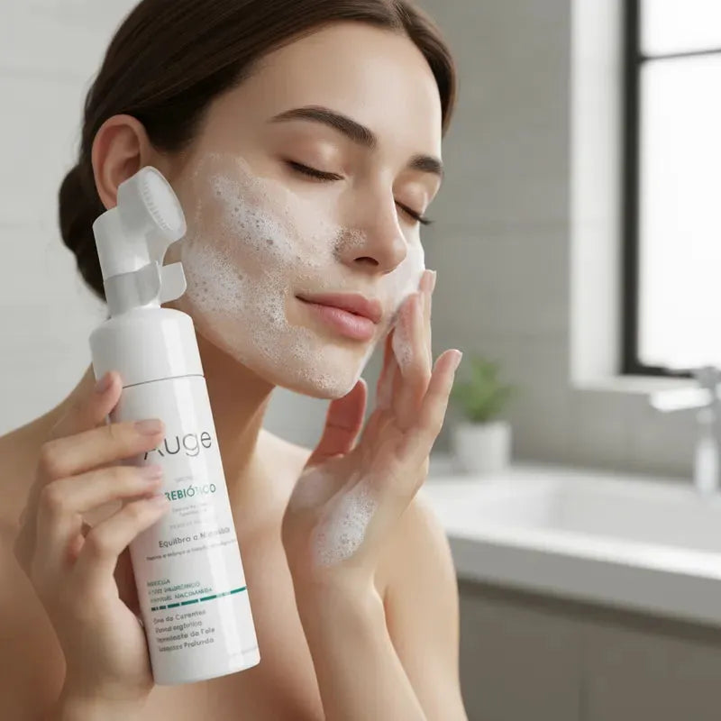 SABONETE DEMAQUILANTE PREBIÓTICO ESPUMA DE LIMPEZA Auge Beauty homecare auge-sabonete-demaquilante-prebiotico-espuma-de-limpeza  Cuidado Facial, prebiotico