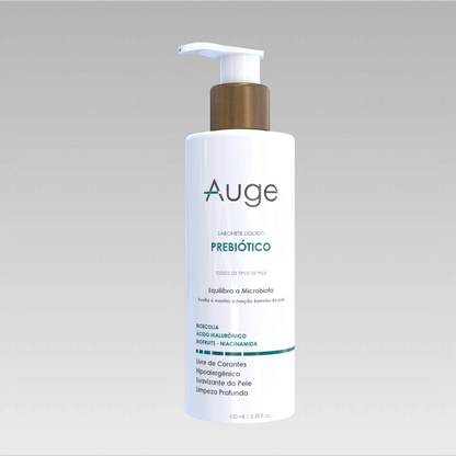 SABONETE LÍQUIDO PREBIÓTICO RESTAURADOR Auge Beauty product_type auge-sabonete-liquido-prebiotico-restaurador 100 ml Cuidado Facial, prebiotico 100 ml