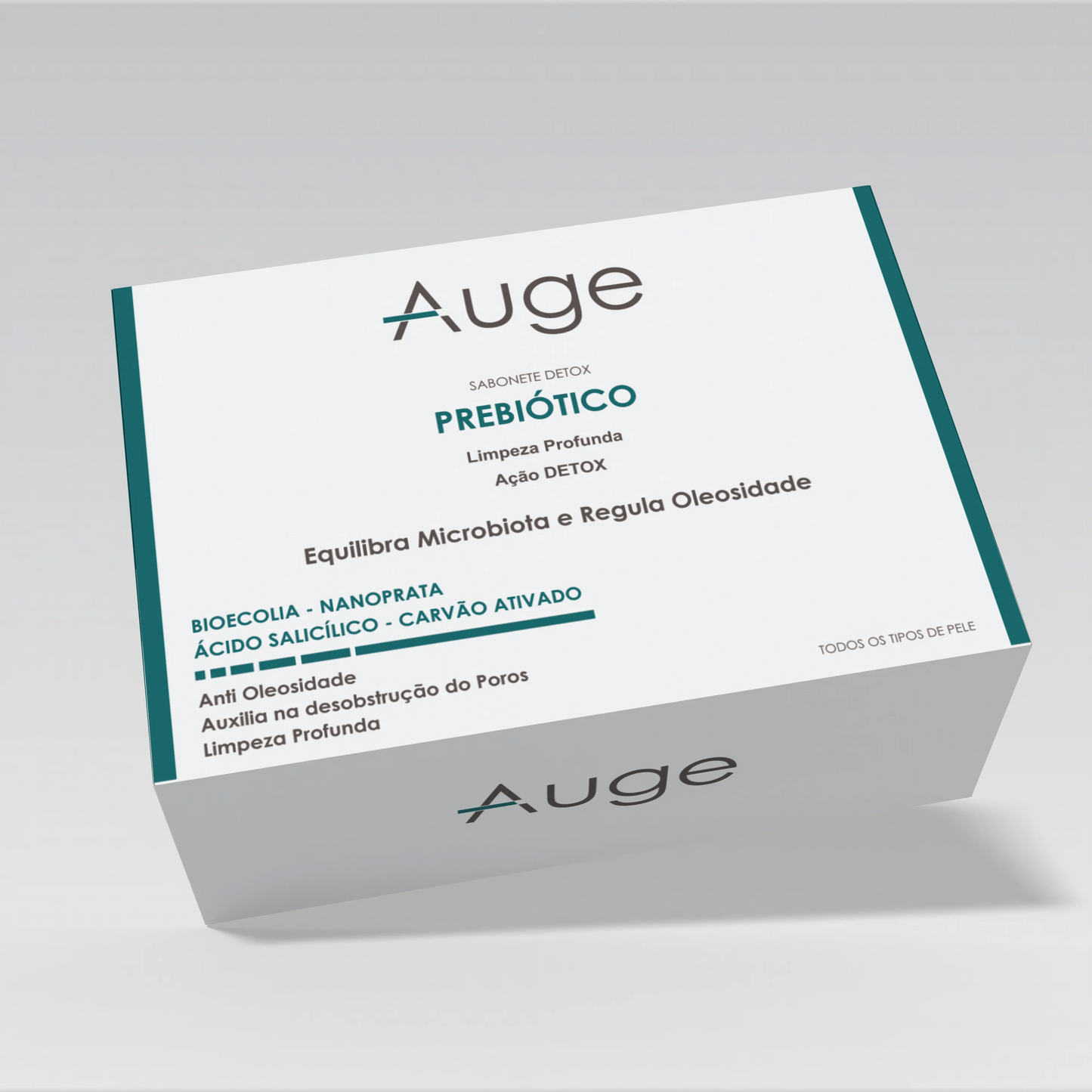 SABONETE PREBIÓTICO DETOX DE LIMPEZA BARRA 90g Auge Beauty homecare sabonete-prebiotico-detox-de-limpeza-barra  Cuidado Facial, prebiotico