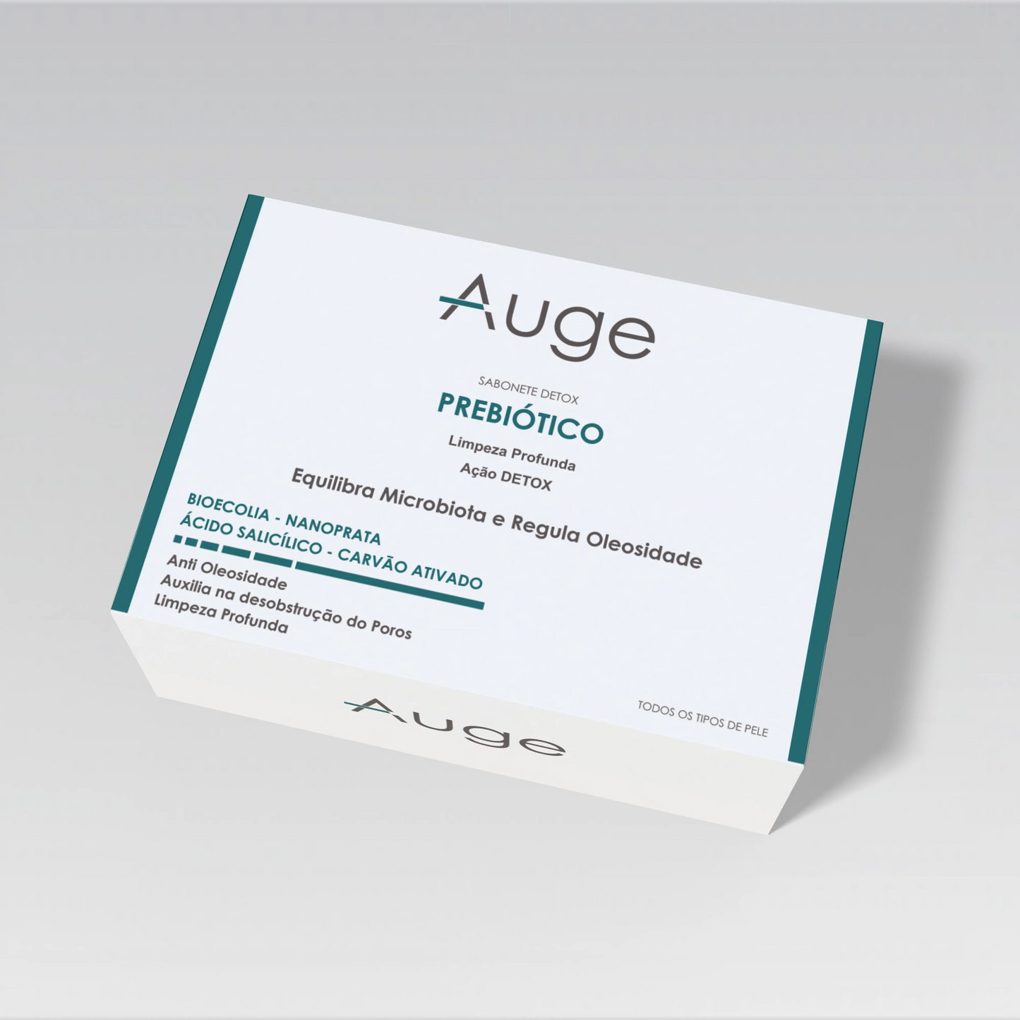 SABONETE PREBIÓTICO DETOX DE LIMPEZA BARRA 90g Auge Beauty homecare sabonete-prebiotico-detox-de-limpeza-barra  Cuidado Facial, prebiotico