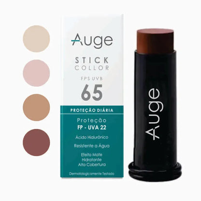 BB STICK COLLOR FPS 65 - BASTÃO Auge product_type bb-stick-auge-color-base-efeito-fps-65 Chocolate collor, Cuidado Facial, protetor solar Chocolate
